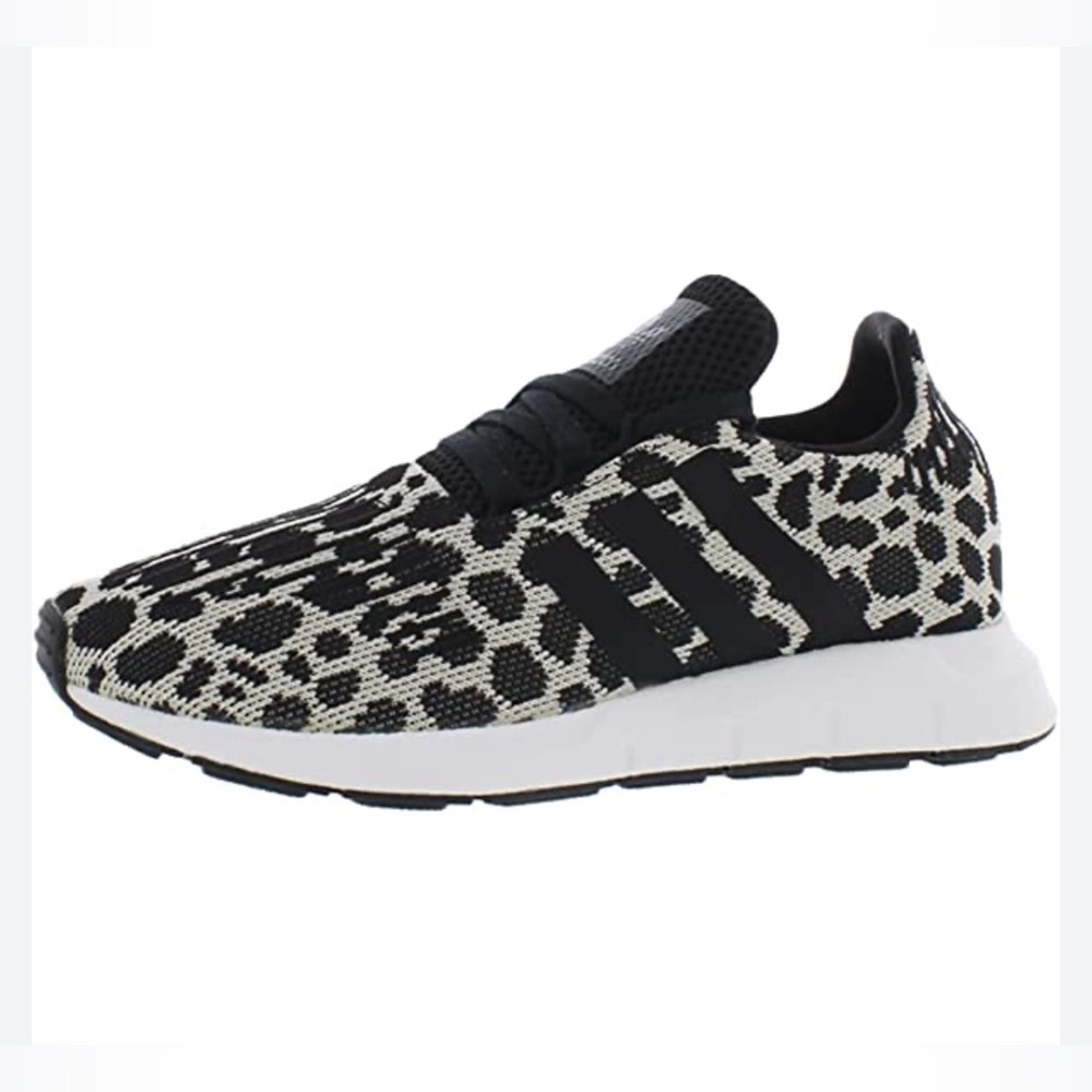 adidas Swift Run Raw White/Core Black/Carbon - Picture 2 of 7